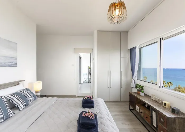 아파트 Lovely 3-bedroom In Prokymea Court 레메소스